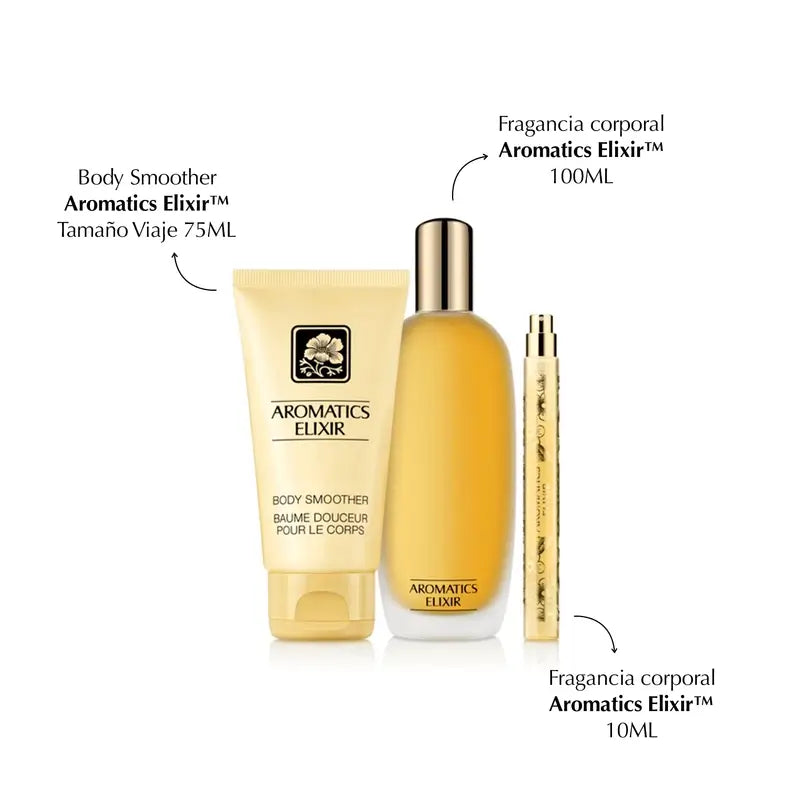 Conjunto de Natal Clinique Aromatics Elixir Mix 100 Ml Fragrance + 2 Presentes