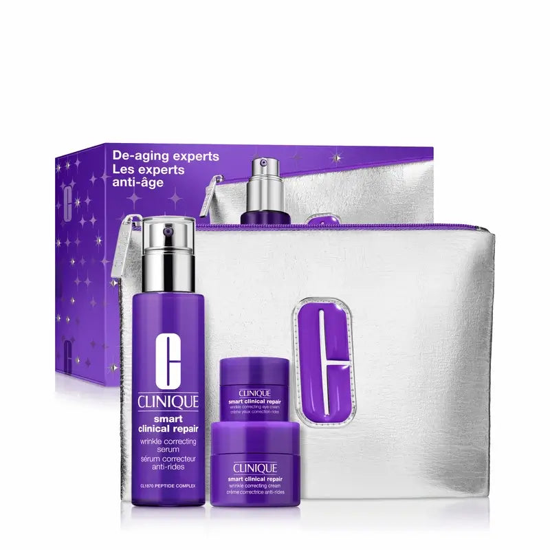 Clinique Christmas Gift Set Smart Anti-Ageing Serum 50 Ml+2 Presentes