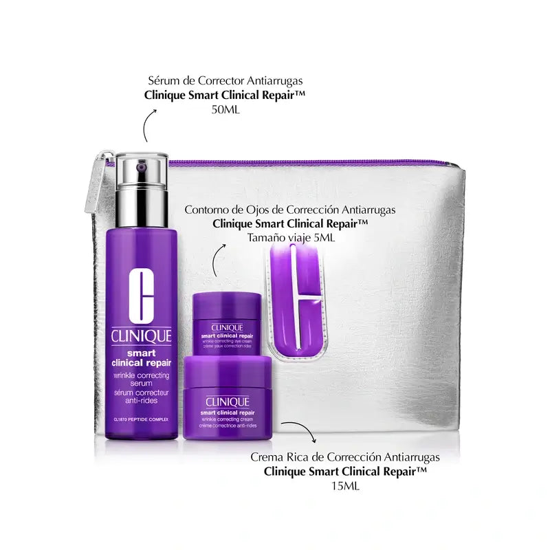 Clinique Christmas Gift Set Smart Anti-Ageing Serum 50 Ml+2 Presentes