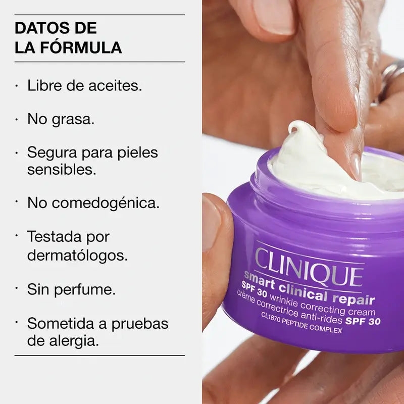 Clinique Smart Clinical Repair Creme Anti-Idade SPF30, 50 ml
