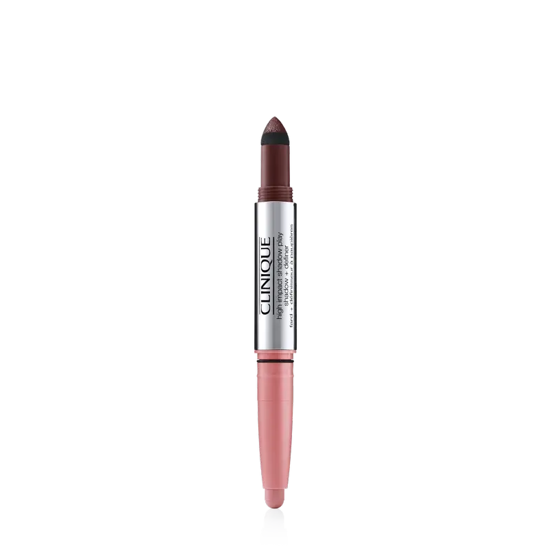 Clinique High Impact Shadow Play Sombra de olhos Rosa Mel + Preto Mel, 1,9 gr