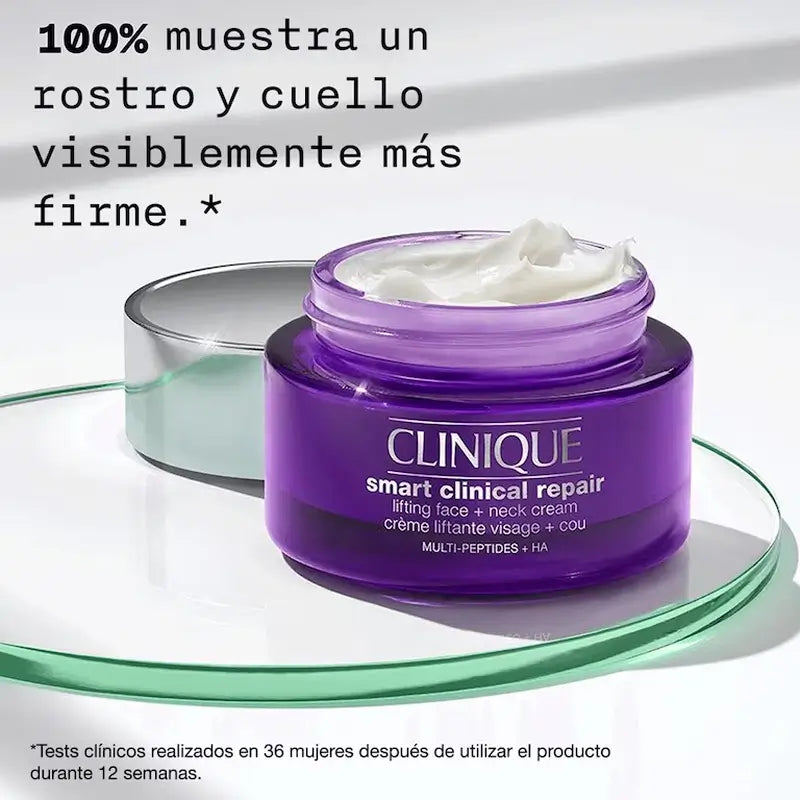 Clinique Smart Clinical Repair Refirmante + Lifting para Rosto e Pescoço, 75 ml