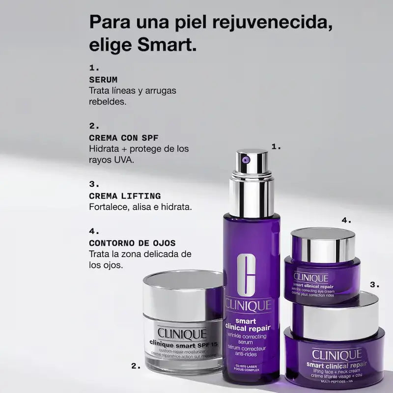 Clinique Smart Clinical Repair Refirmante + Lifting para Rosto e Pescoço, 75 ml