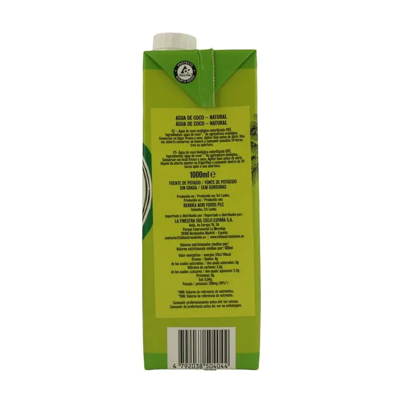 Cocomi Natural Água de Coco Bio , 1 litro