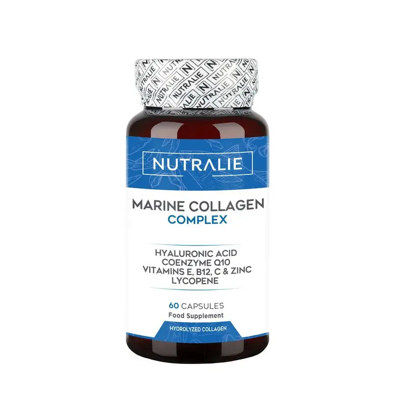 Nutralie Marine Collagen Complex Ácido Hialurónico Pele , 60 cápsulas