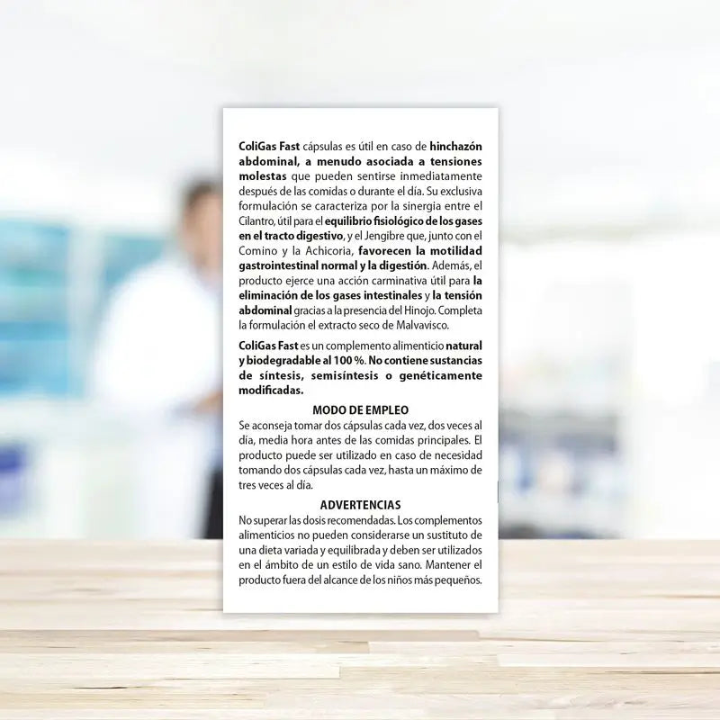 Aboca Coligas Fast, 50 Cápsulas