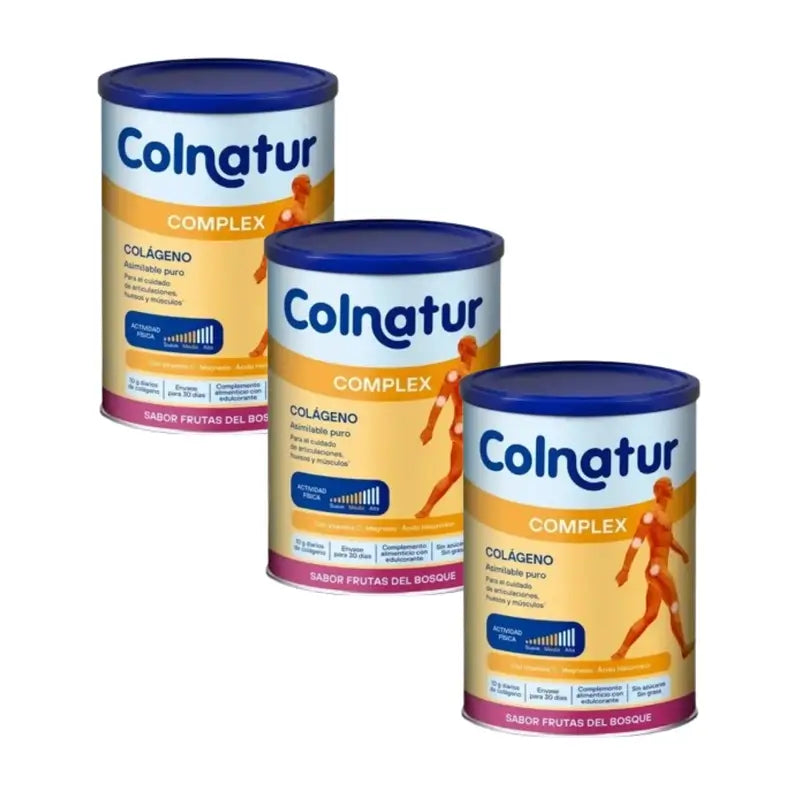 Colnatur Complex Forest Berry Sabor Pack 3 x 345 gramas