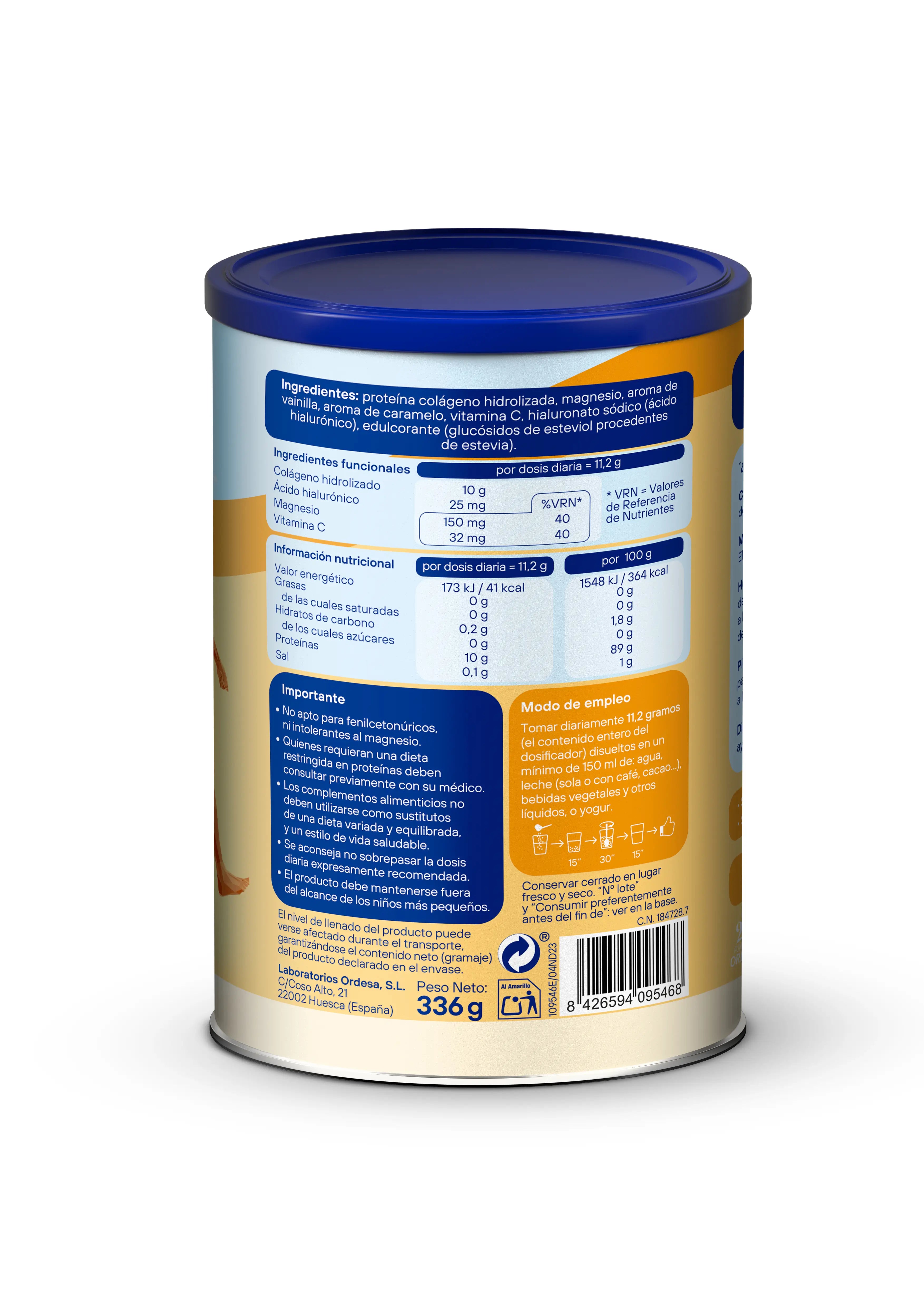 COLNATUR Complexo de baunilha gourmet 330 gr