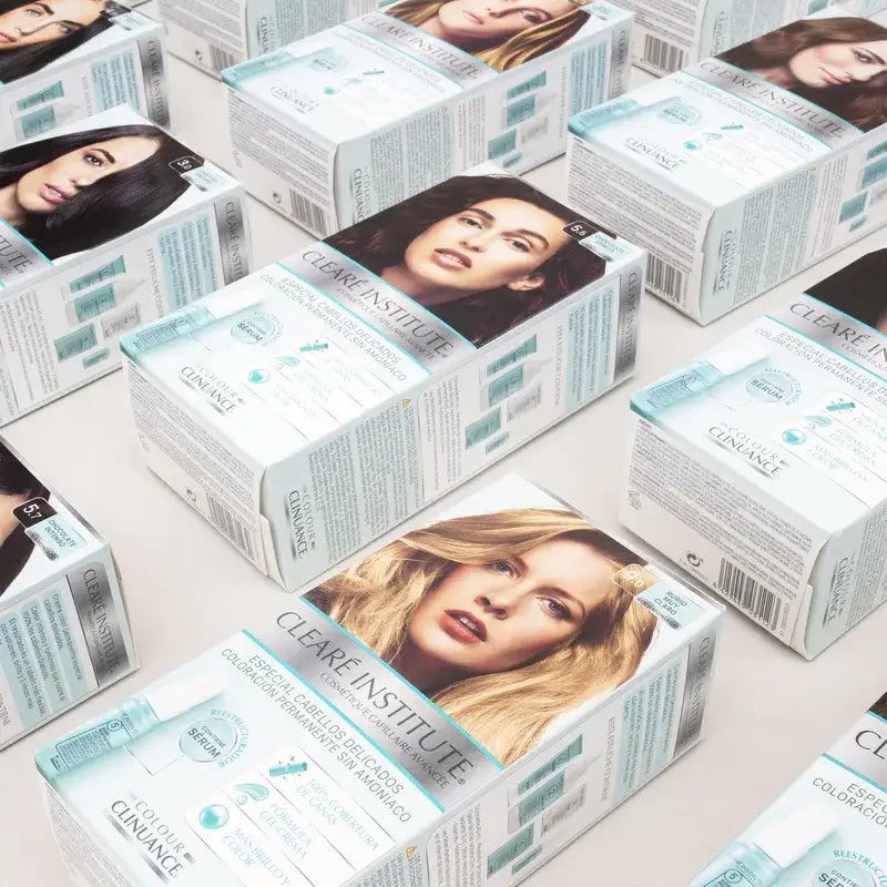 Clearé Institute Colour Clinuance Coloração Permanente Sem Amoníaco 6.3 Louro Escuro Dourado