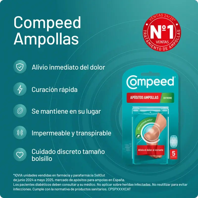 Ampoules competidos extremos 5 unidades