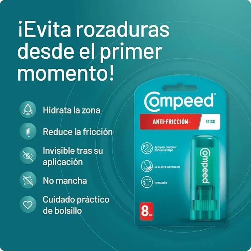 Compeed Ampolas Stick Antifricção, 8ml