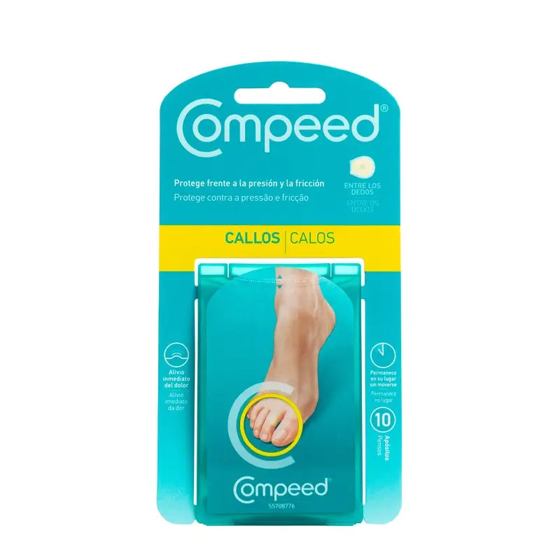 Compeed calos entre os dedos, 10 unidades