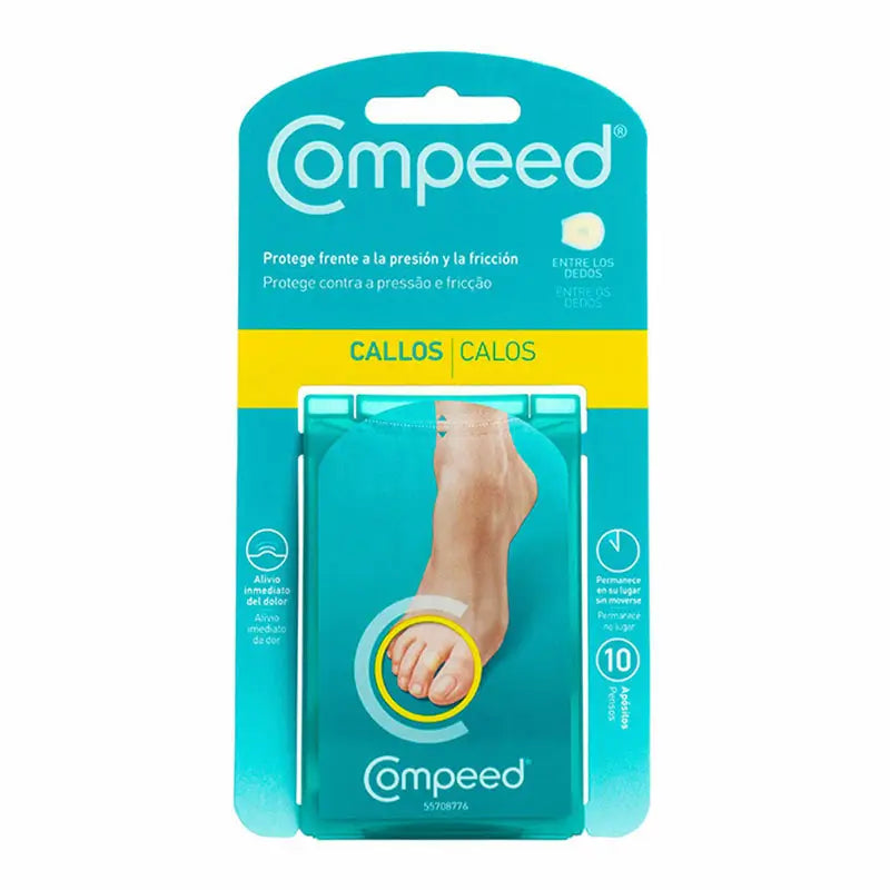Compeed calos entre os dedos, 10 unidades