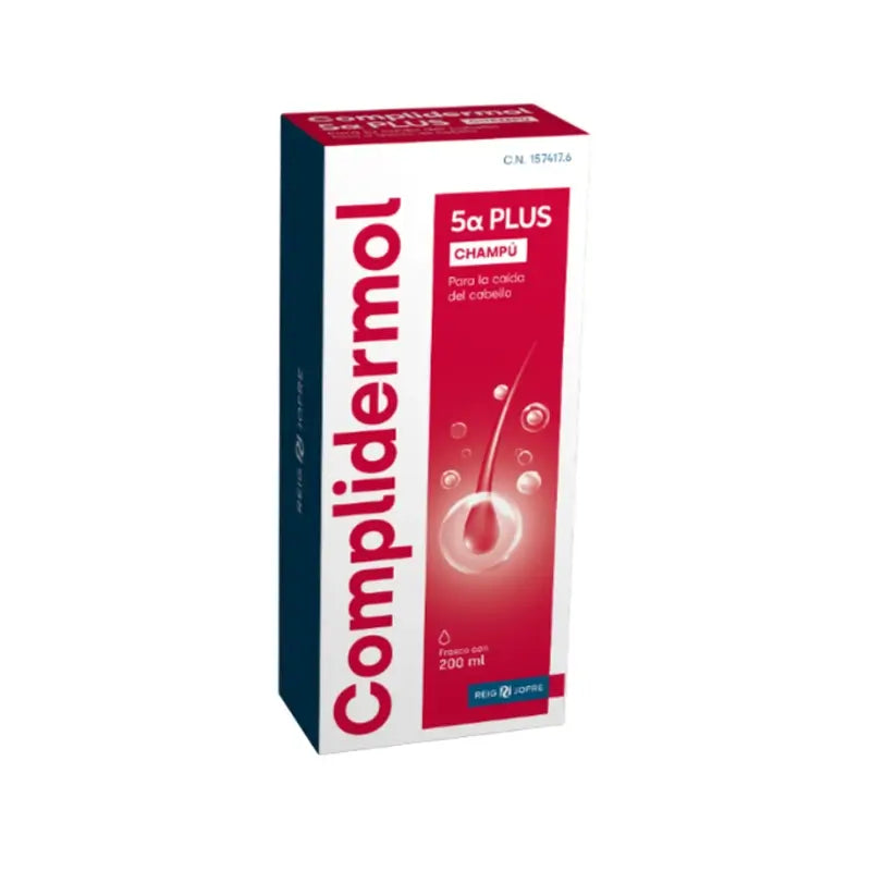 COMPLIDERMOL champu para la caida del cabello 200 ml