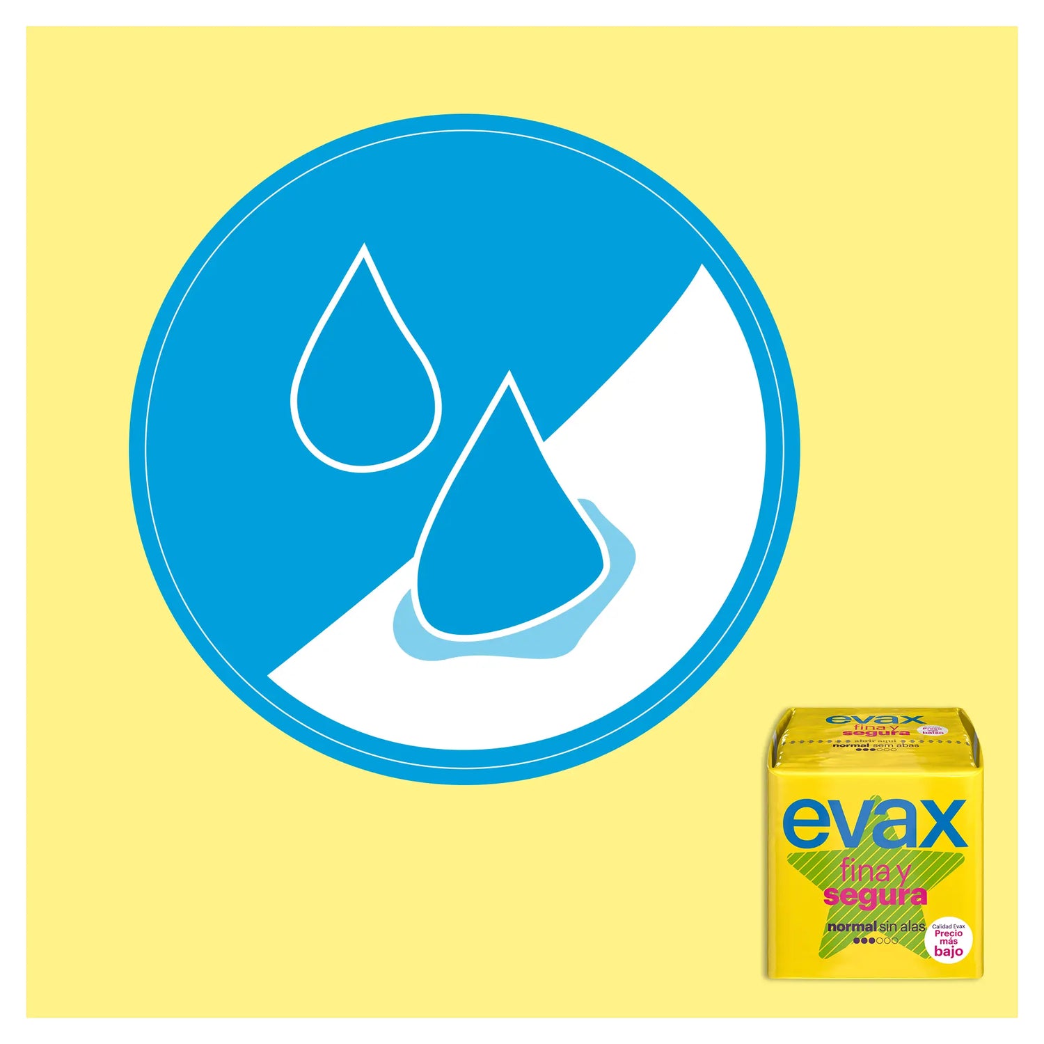 Evax Thin & Safe Normal Pads 16 unidades