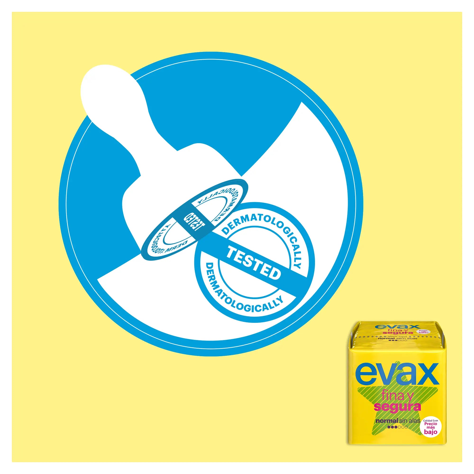 Evax Thin & Safe Normal Pads 16 unidades