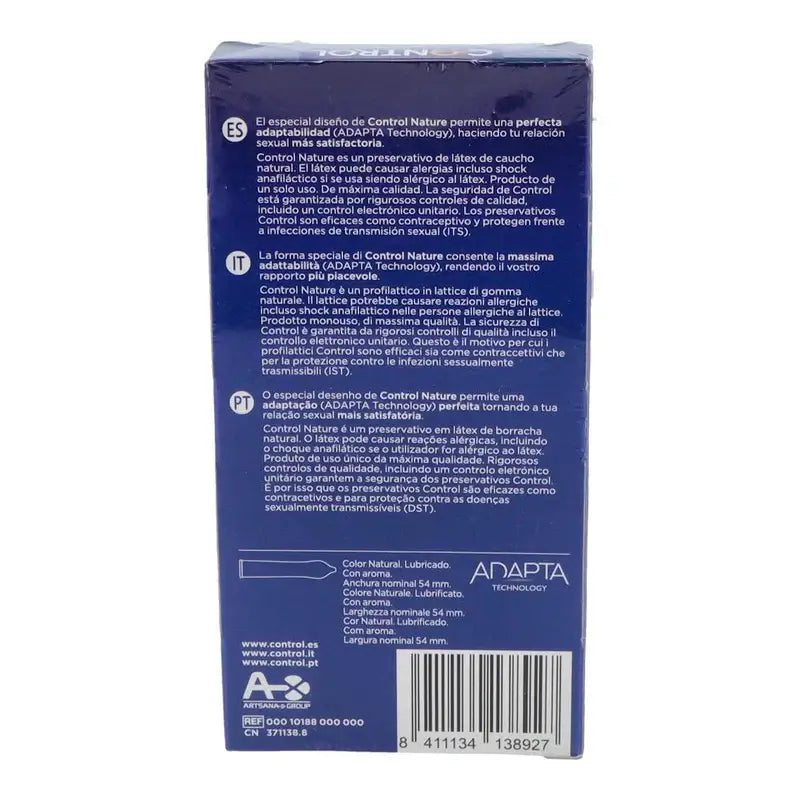 Preservativos Control Nature, 6 unidades
