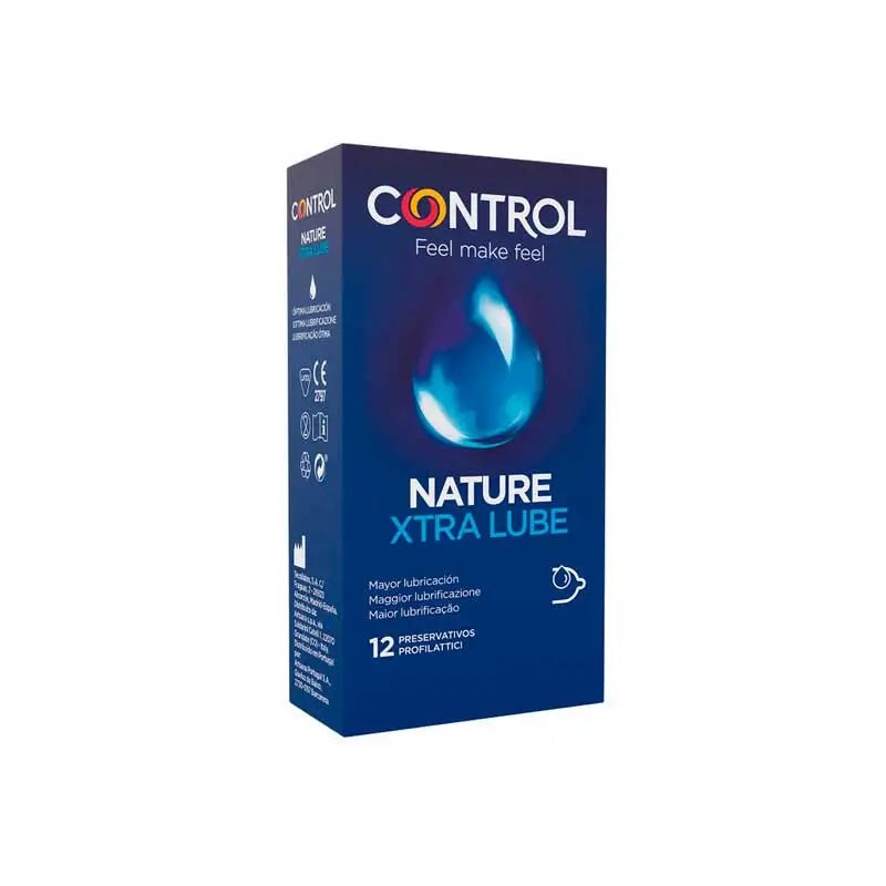 CONTROLE PRESERVATIVOS ADAPTATIVOS NATUREZA NATUREZA EXTRA LUBRIFICANTE 12 UNIDADES