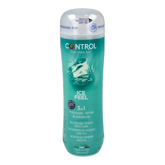 Gel de Massagem Control Ice Feel 200 ml