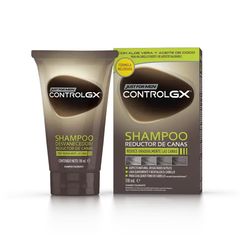 Champô Redutor de Cabelo Gx Grey Gx para Homem 118 ml