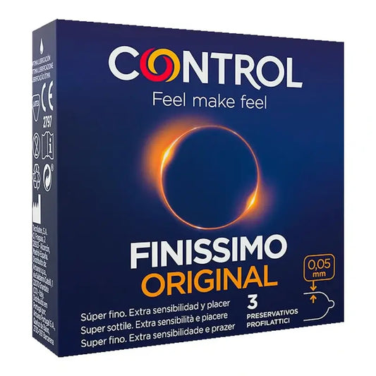 Preservativo Finissimo Control, 3 unidades