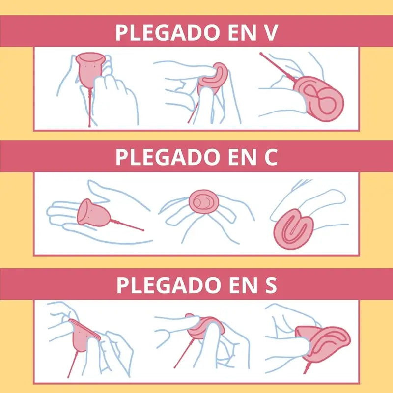 Copo menstrual sem aplicador Enna Cycle Original, tamanho M