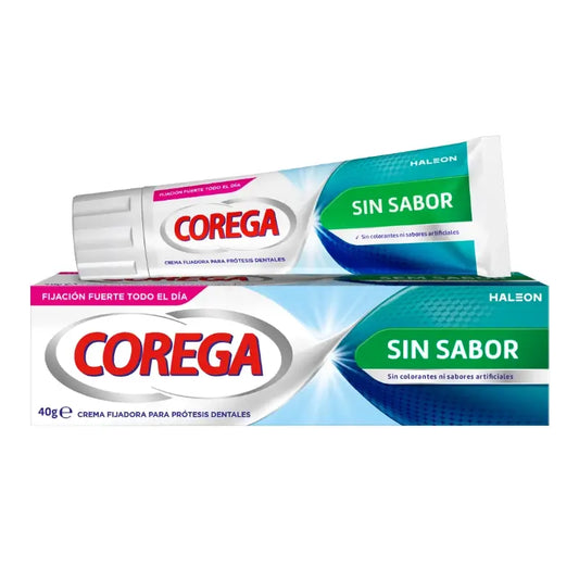 Corega Flavourless Creme Fixador para Prótese Dentária, 40 gr