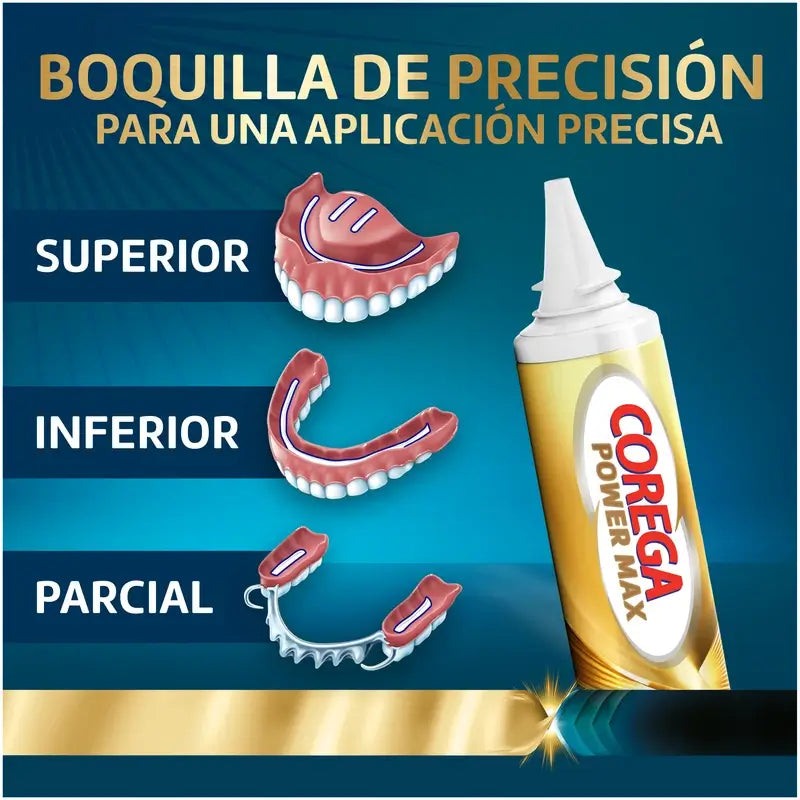 Corega Power Max Supreme Creme Fixador de Dentaduras , 70 g