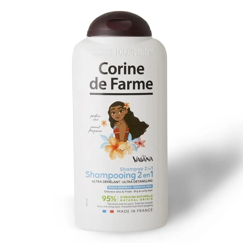 Corine De Farme Vaiana Champô Nutritivo 2 em 1 , 300 ml