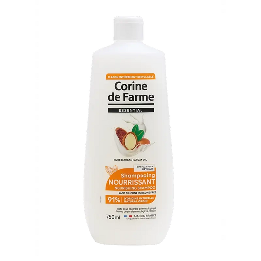 Corine De Farme Champô Nutritivo com Óleo de Argão, 750 ml