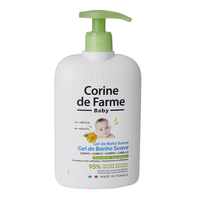 Corine De Farme Gel de Banho Ultra Hidratante Calêndula , 500 ml