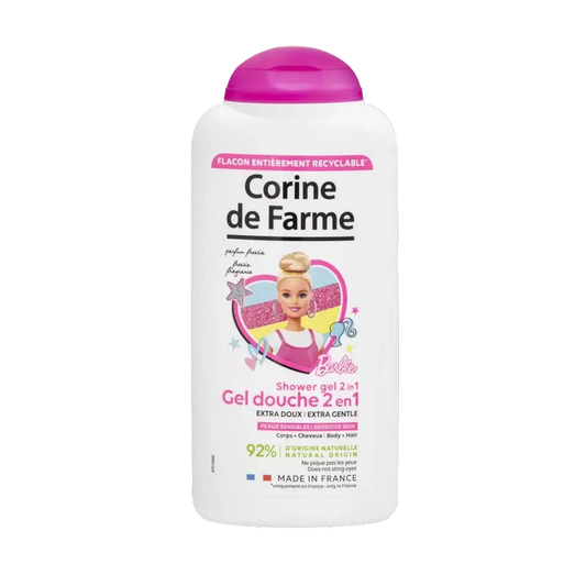Corine De Farme Gel Duche 2 em 1 Barbie, 300 ml