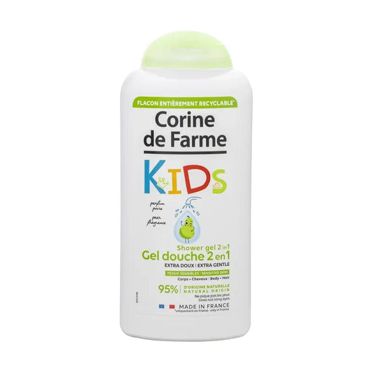 Corine De Farme Gel de Duche 2 em 1 Corpo e Cabelo Crianças Pera , 300 ml