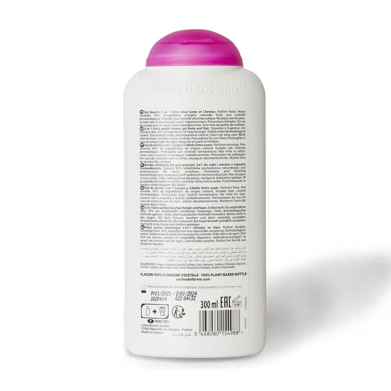 Corine De Farme Gel de duche Homem-Aranha 2 em 1 , 300 ml