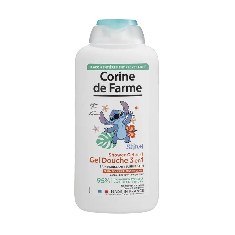 Corine De Farme Vaiana 3 em 1 Gel de Duche , 500 ml