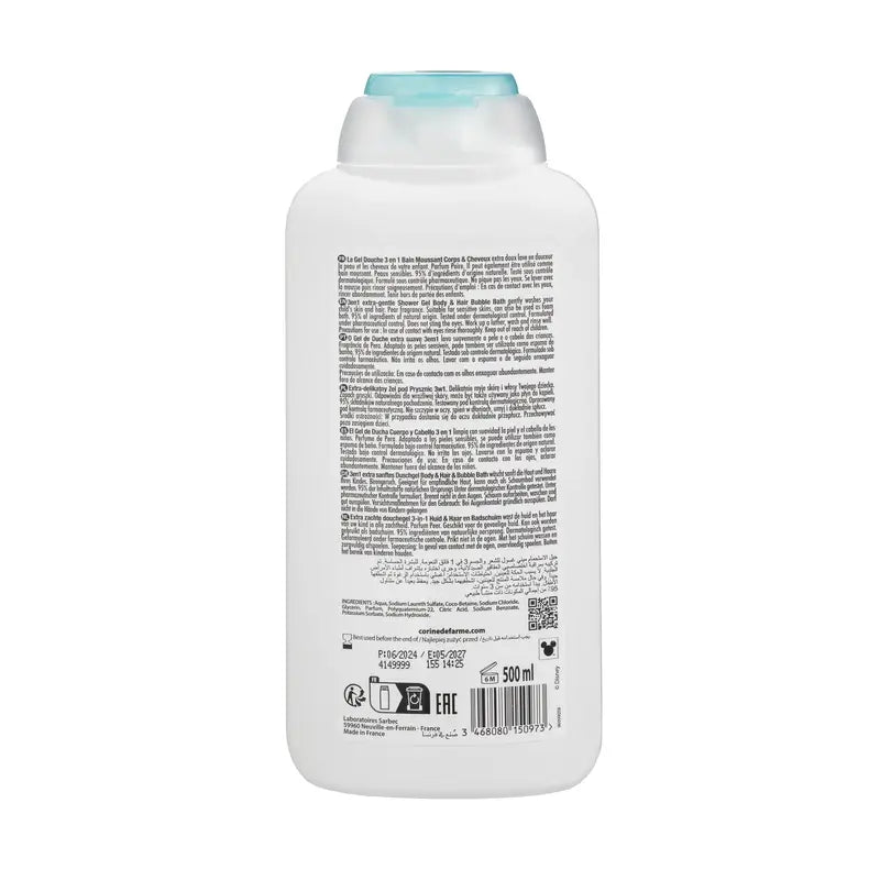 Corine De Farme Vaiana 3 em 1 Gel de Duche , 500 ml