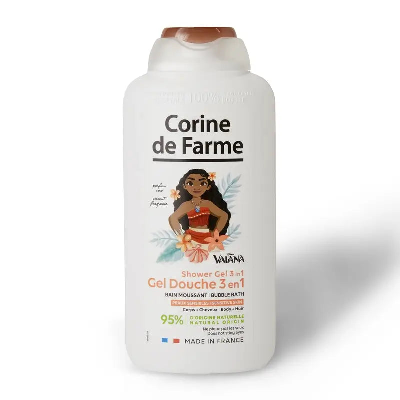 Corine De Farme Gel de Duche Água de Coco , 750 ml