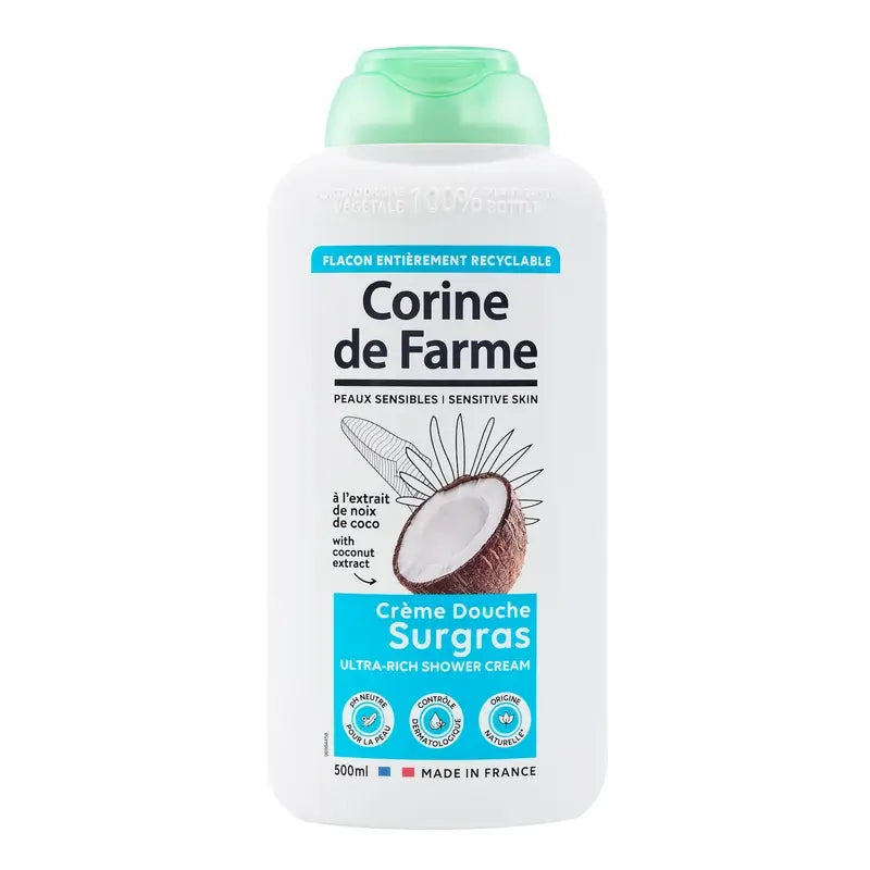 Corine De Farme Gel de Duche com Extrato de Baunilha , 500 ml