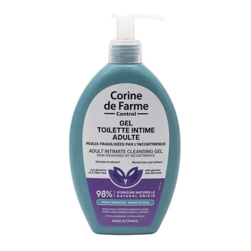 Corine De Farme Gel de Higiene Íntima para Adultos, 250 ml