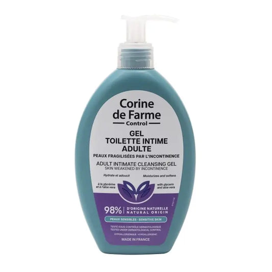 Corine De Farme Gel de Higiene Íntima para Adultos, 250 ml