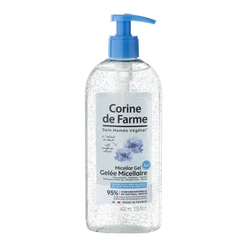 Corine De Farme Gel Micelar 3em1 , 400 ml