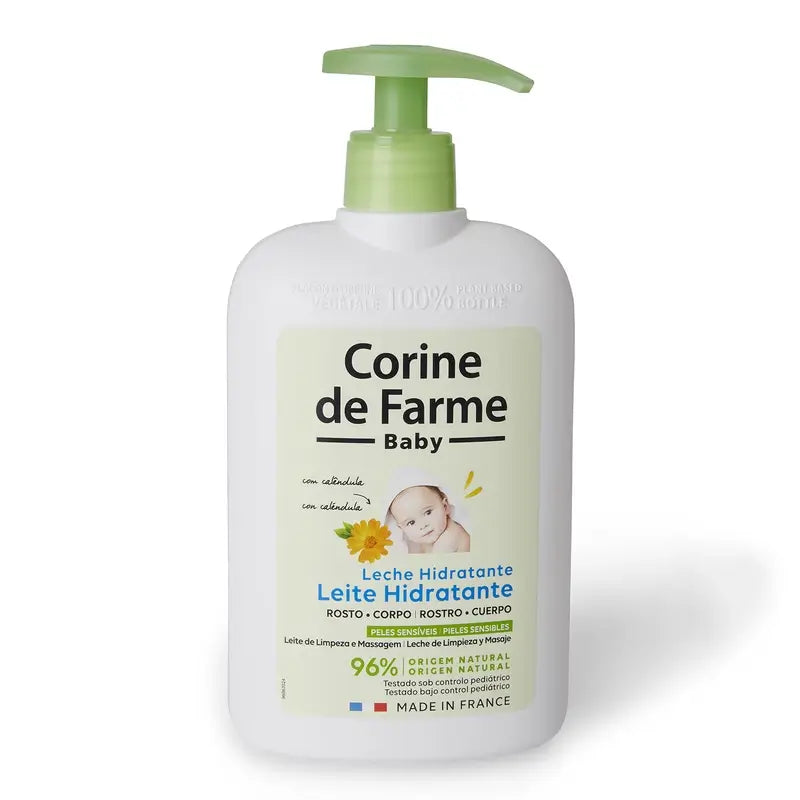 Corine De Farme Leite Hidratante de Calêndula, 500 ml