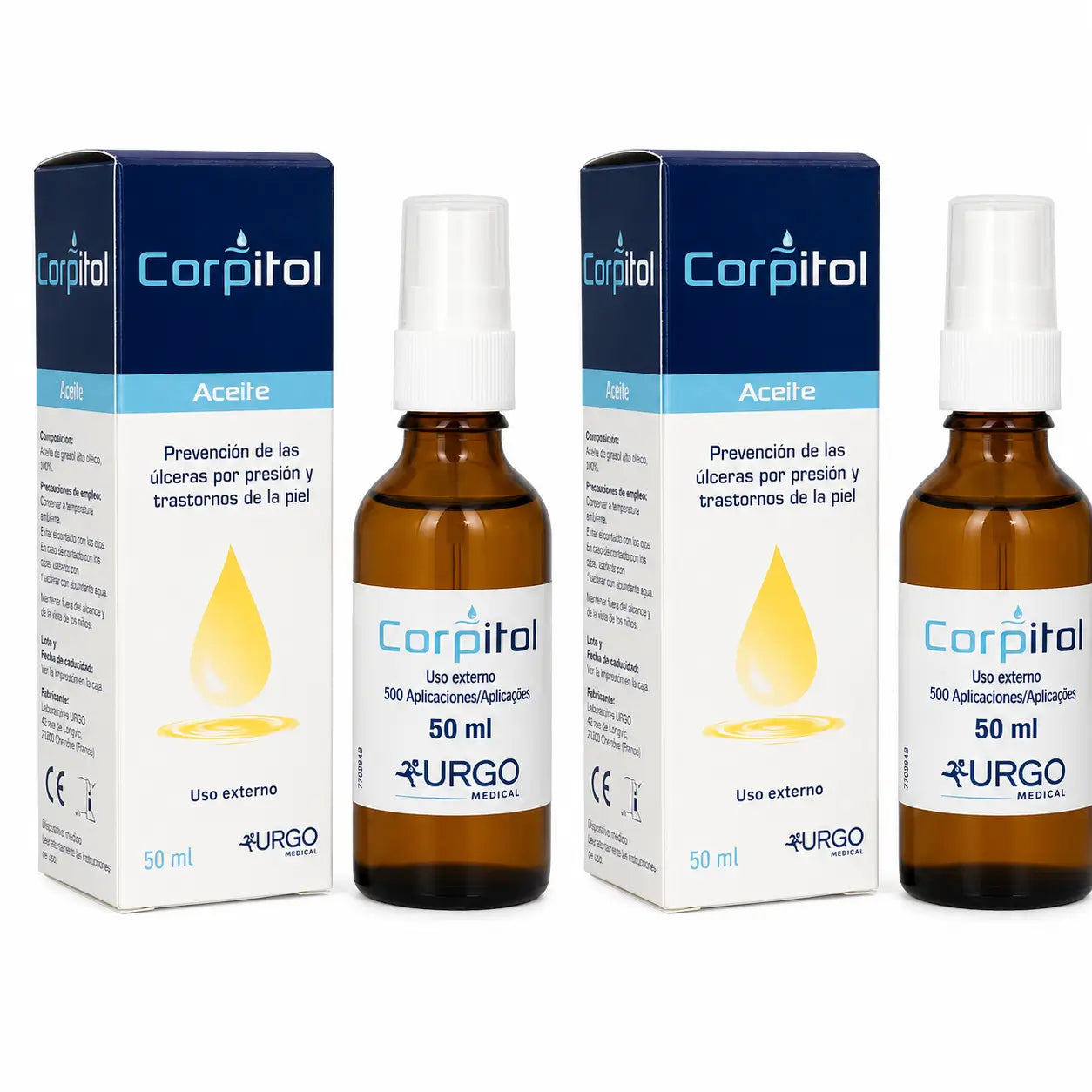 Corpitol Ulcer Drops 50 ml, embalagem 2