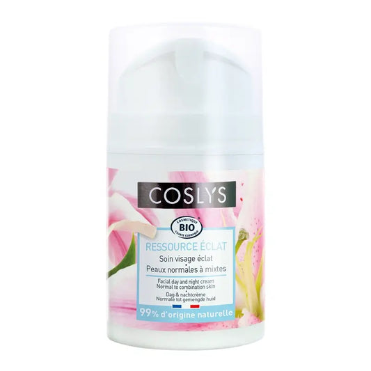 Coslys Creme de Dia Pele Normal e Mista Com Flor de Lírio , 50 ml