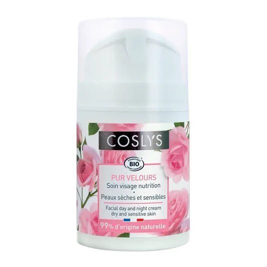 Coslys Creme de dia para a pele seca com rosas , 50 ml