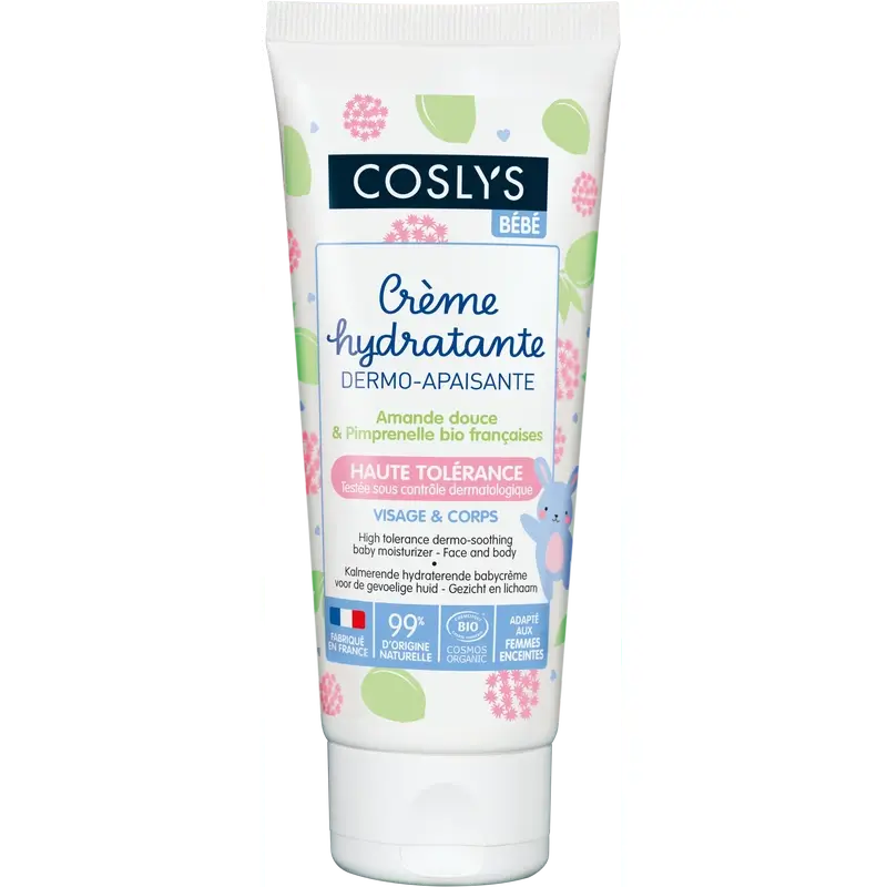 Coslys Creme Hidratante Dermo Suavizante para Bebés, 75 ml