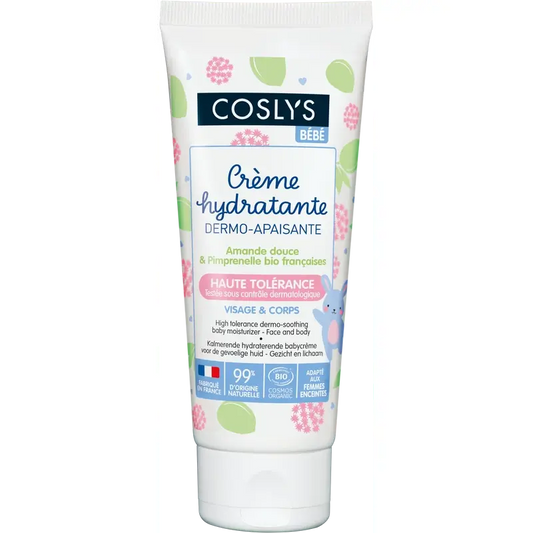 Coslys Creme Hidratante Dermo Suavizante para Bebés, 75 ml