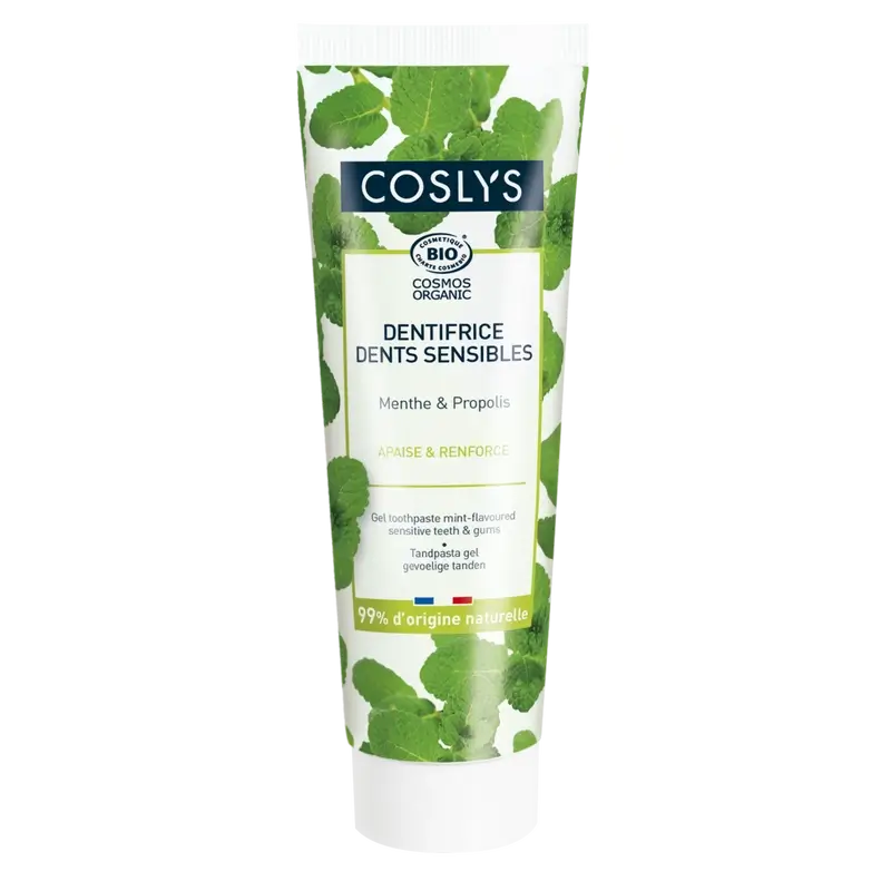 Coslys Gel Dentífrico para Dentes e Gengivas Sensíveis, 100 gr