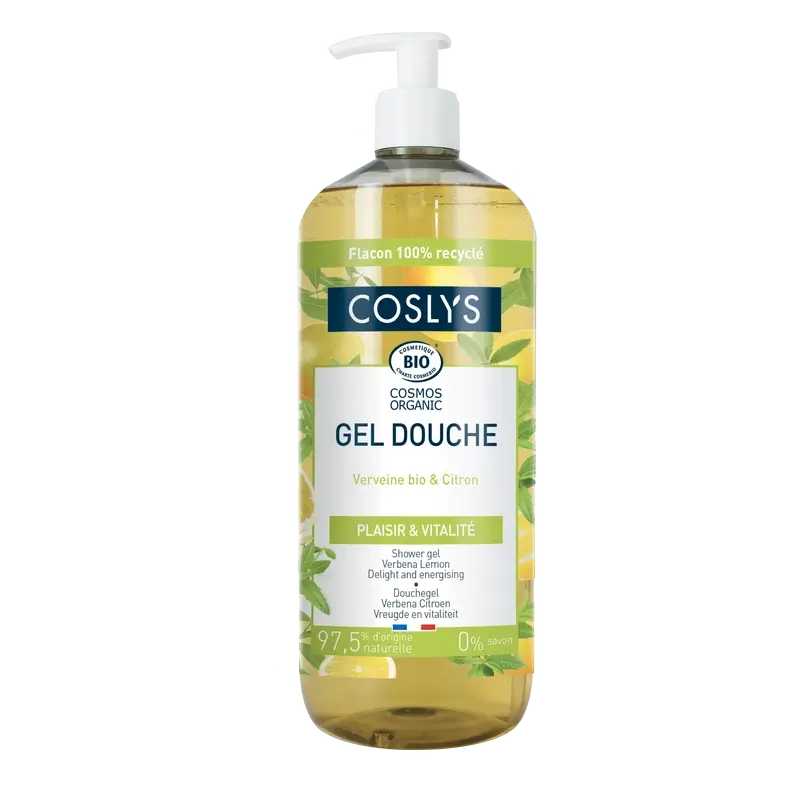 Gel de Duche Coslys Verbena Limão Coslys 1L, 1000 ml