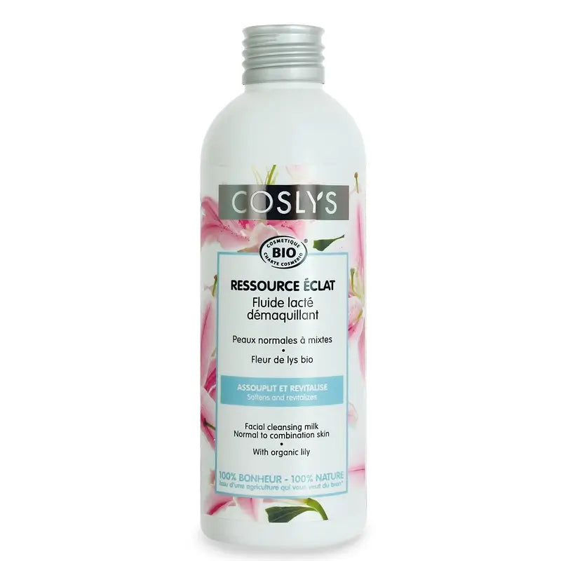 Coslys Leite de limpeza para peles normais e mistas, 200 ml